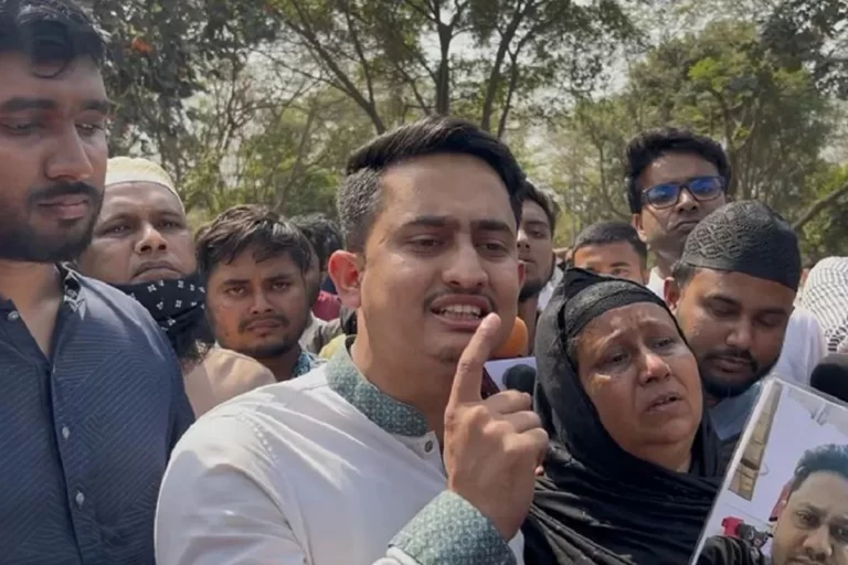 আওয়ামী লীগের বিচার না হওয়া পর্যন্ত নির্বাচন হবে না: সারজিস আলম