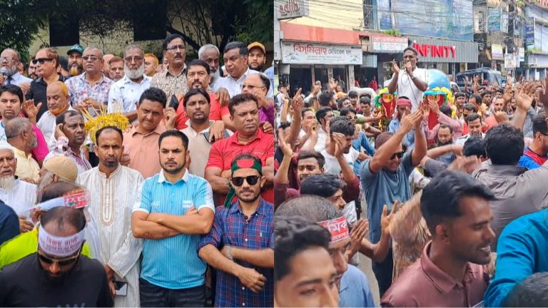 বিএনপি’র বিজয় র্যালী, জনস্রোতে নেত্রকোনা