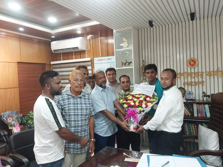 নেত্রকোণা জেলা প্রশাসক-এর সাথে এনজিও ফোরাম নেতৃবৃন্দের সৌজন্য সাক্ষাৎ