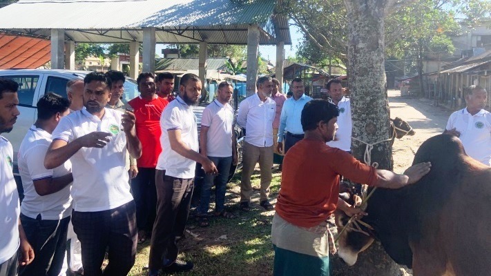 তরকা রোগ নিয়ন্ত্রণে কেন্দুয়ায় বিনামূল্যে টিকাদান কর্মসূচি