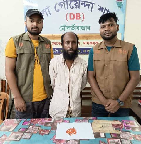 ডিবি’র জালে ১২১ পিস ইয়াবাসহ আটক-১