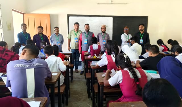 মেধা বিকাশে দ্যা স্টুডেন্টস ওয়েলফেয়ার অ্যাসোসিয়েশনের বৃত্তি পরীক্ষা অনুষ্ঠিত ঈশ্বরগঞ্জে দ্যা স্টুডেন্টস ওয়েলফেয়ার অ্যাসোসিয়েশনের বৃত্তি পরীক্ষা অনুষ্ঠিত