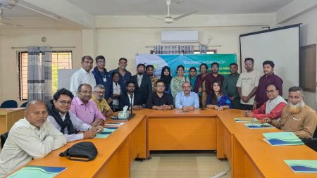 নেত্রকোনায় অনুষ্ঠিত হল সাংবাদিক ও মানবাধিকারকর্মীদের জন্যে ডিজিটাল অধিকার বিষয়ক কর্মশালা