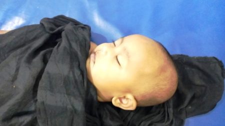 কলমাকান্দায় বালতির পানিতে পড়ে ১১ মাসের শিশুর মৃত্যু