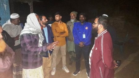 কলমাকান্দায় নিহত শিশু আরফানের পরিবারের পাশে ইউএনও