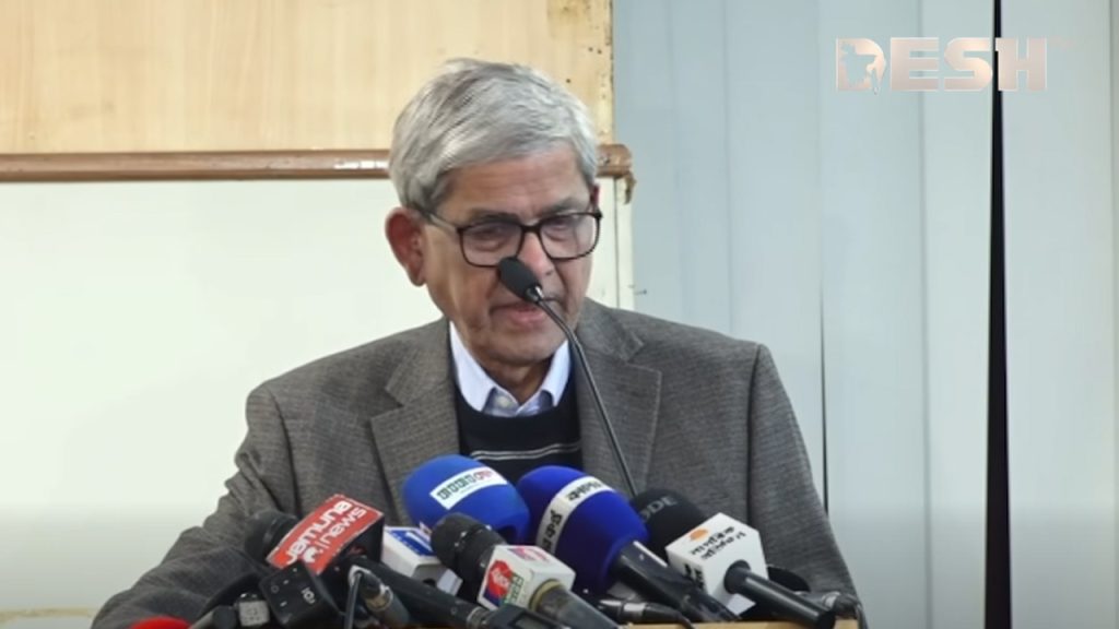 খালেদা জিয়ার মৃত্যু: সংবাদ সম্মেলনে কাঁদলেন মির্জা ফখরুল