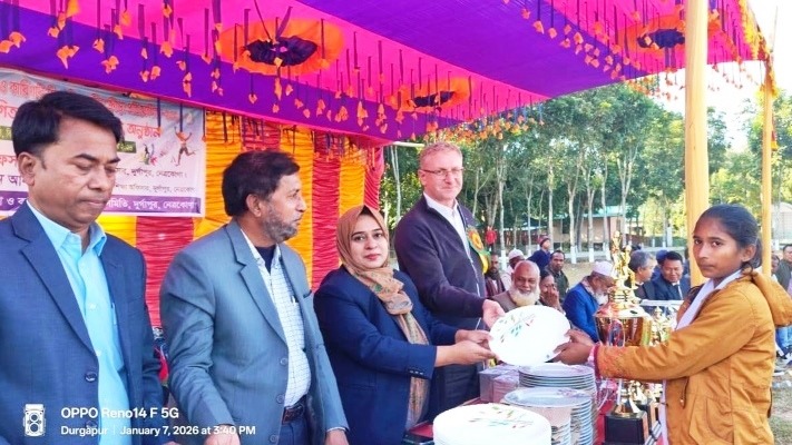 দুর্গাপুরে ৫৪তম শীতকালীন ক্রীড়া প্রতিযোগিতা সম্পন্ন