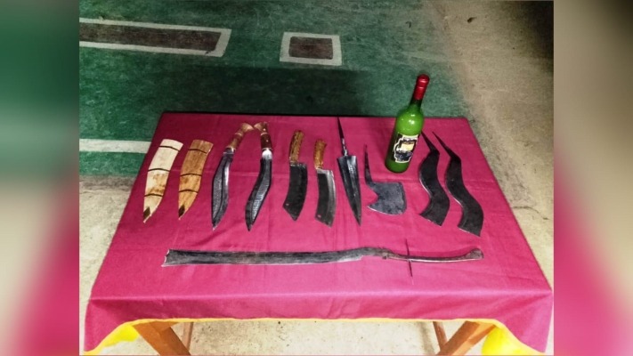 দুর্গাপুর সীমান্তে ৩১ বিজিবি’র অভিযানে অস্ত্র ও মাদক উদ্ধার