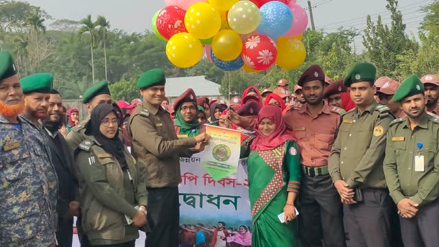 বরগুনায় নানা আয়োজনে ভিডিপি দিবস পালিত হয়