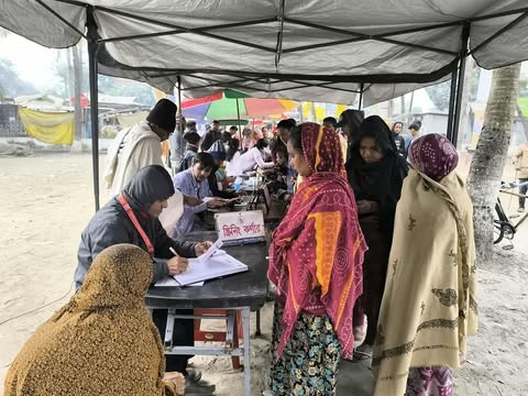 চর কাশিয়াবাড়িতে হাইপ্রেসার ও ডায়াবেটিস ক্যাম্প অনুষ্ঠিত রংপুর থেকে বিভাগীয় প্রতিনিধি আবু নাসের সিদ্দিক তুহিন। –