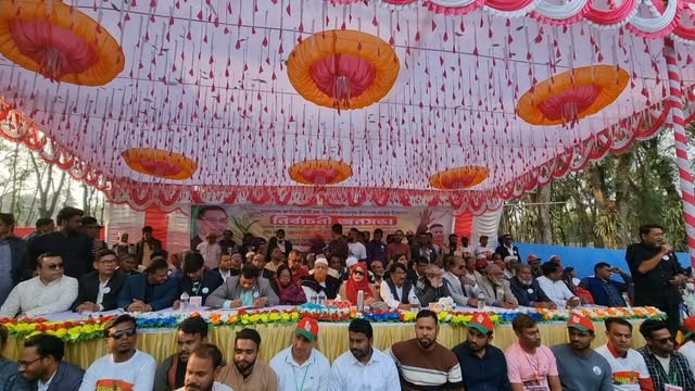 নাগরপুরে উপজেলা জুড়ে বিএনপি’র মিছিল শেষে নির্বাচনী জনসভা জনসমুদ্র পরিনত