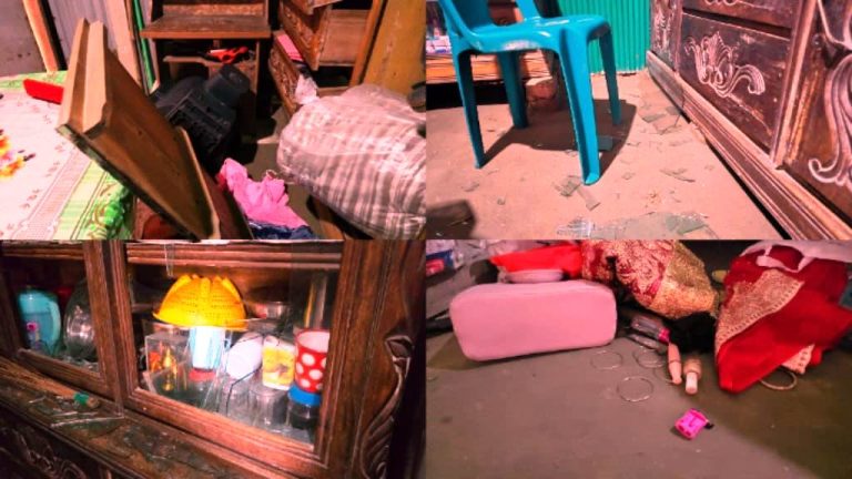 বারহাট্টায় থানাকে অবগত করায় ক্ষোভ: দম্পত্তির ওপর হামলা, ভাঙচুর ও লুটপাটের অভিযোগ