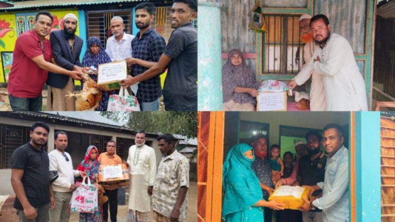 দুর্গাপুরে ৪ শহীদ পরিবারের সঙ্গে ঈদ আনন্দ ভাগাভাগি ডেপুটি স্পিকারের