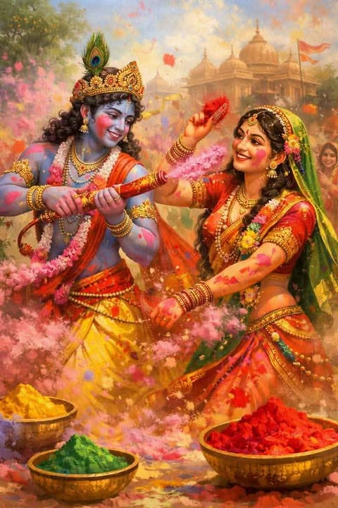 আজ সনাতন ধর্মাবলম্বীদের ধর্মীয় উৎসব দোলযাত্রা