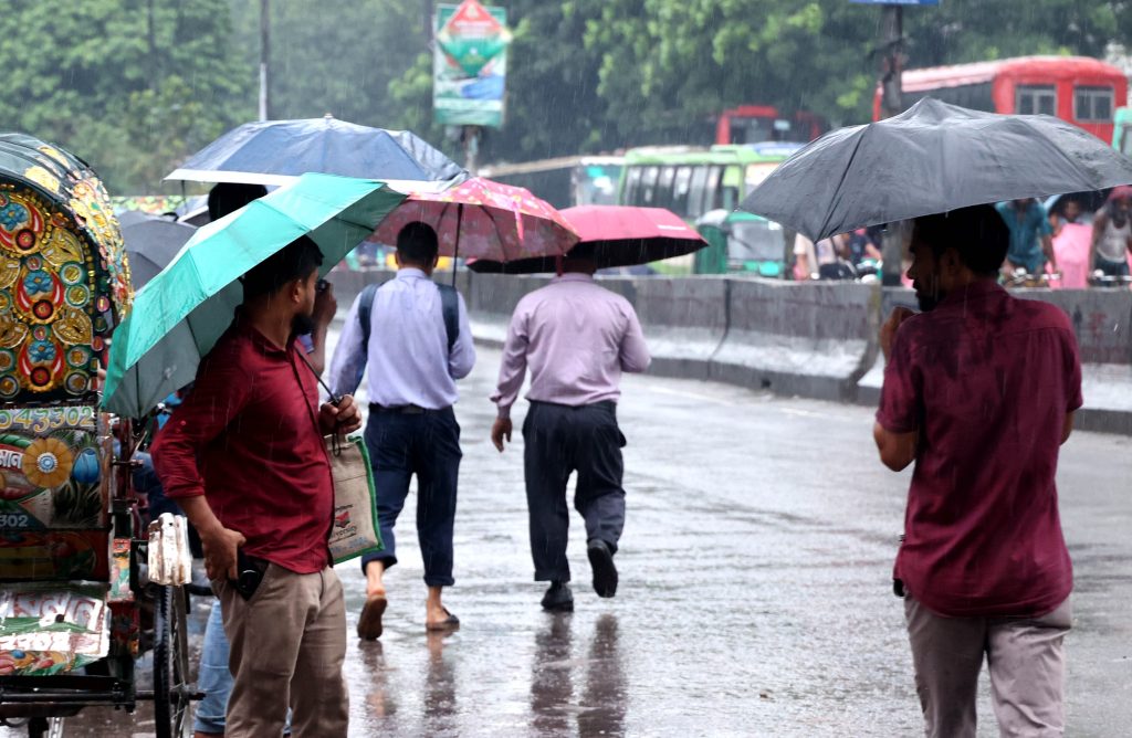 আজ মৌসুমের প্রথম বৃষ্টি শরীয়তপুরে