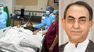 মির্জা আব্বাসকে নিয়ে সিঙ্গাপুরের পথে এয়ার অ্যাম্বুলেন্স