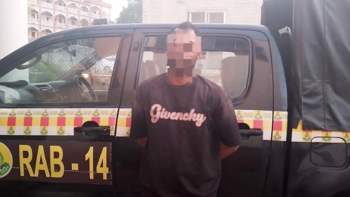 চাঞ্চল্যকর স্বর্ণ লুট মামলা: প্রধান আসামি র্যাবের জালে