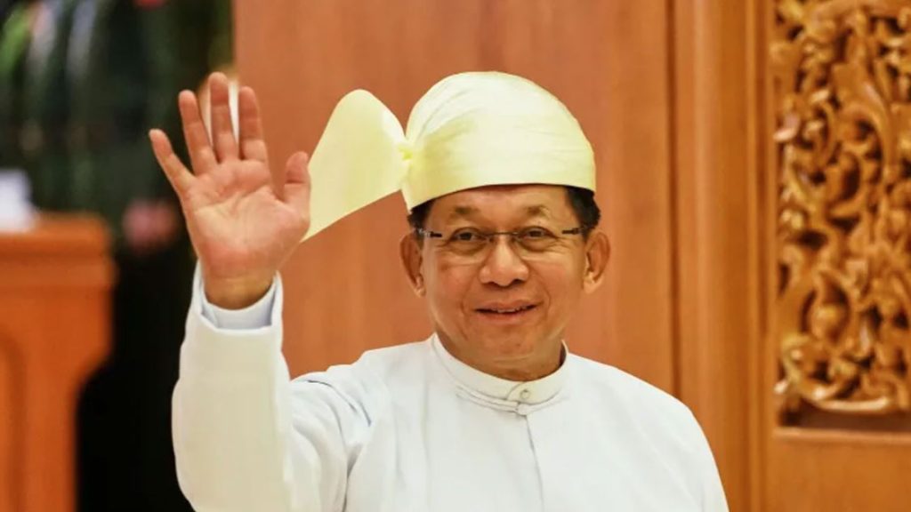 মিয়ানমারের প্রেসিডেন্ট হিসেবে শপথ নিলেন জান্তা প্রধান মিন অং হ্লাইং