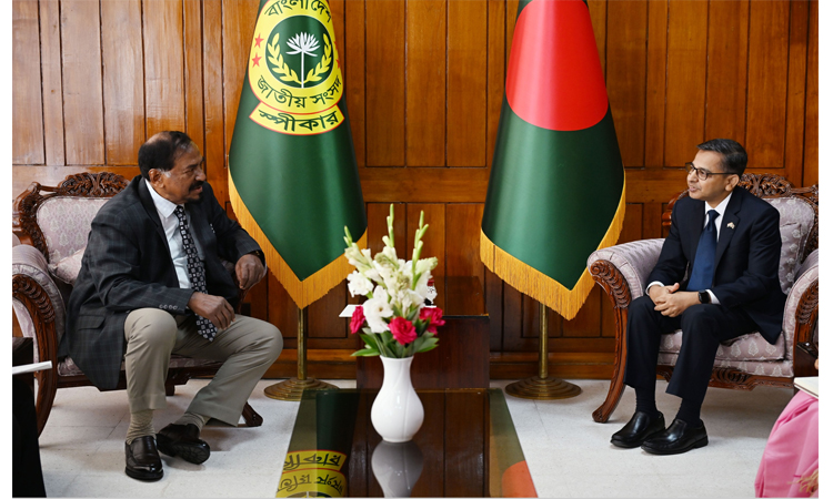 স্পিকারের সঙ্গে ভারতীয় হাইকমিশনারের সাক্ষাৎ; সংসদীয় কূটনীতিতে সম্পর্ক জোরদারে গুরুত্বারোপ