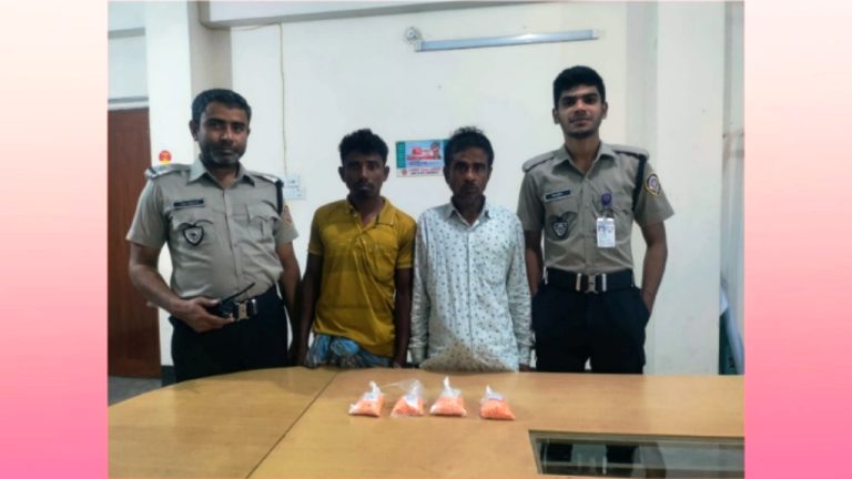 নেত্রকোনার পূর্বধলায় ৪৭৫০ পিস ইয়াবাসহ ধরা খেল মামা-ভাগ্নে