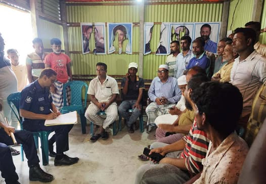সরিষাবাড়ীতে বিএনপির দলীয় কার্যালয়ে আগুন