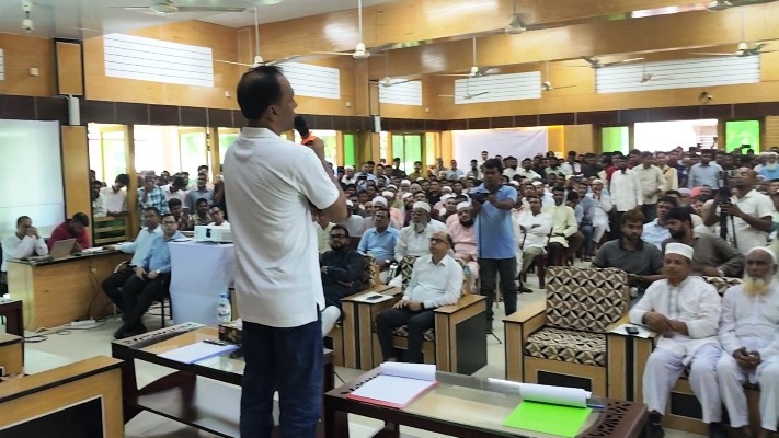যানজট নিরসনে কলমাকান্দায় বাইপাস সড়ক, কাজের মানে কোনো আপস নয়: ডেপুটি স্পিকার