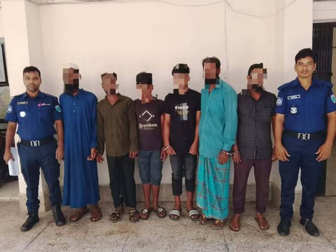 মৌলভীবাজারে আন্তঃজেলা চোর চক্রের ১৭ আসামি গ্রেপ্তার