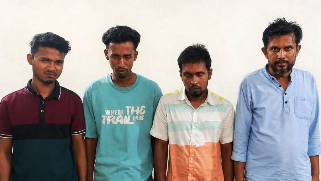 নেত্রকোনায় ডিএনসি’র অভিযানে ১১৯০ পিস ইয়াবাসহ ৪ জন আটক