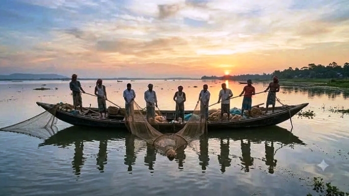 খালিয়াজুরীতে বিপর্যস্ত কৃষি ও মৎস্য খাত: বিশেষ সরকারি সহায়তার দাবি