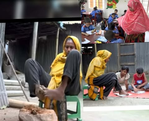 গাইবান্ধায় হাতবিহীন স্নাতকোত্তর পাশ” আয়েশার দীর্ঘ লড়াই,নিউজ প্রকাশের পর” প্রধানমন্ত্রী তারেক রহমান নির্দেশে অবশেষে পেল চাকরি।