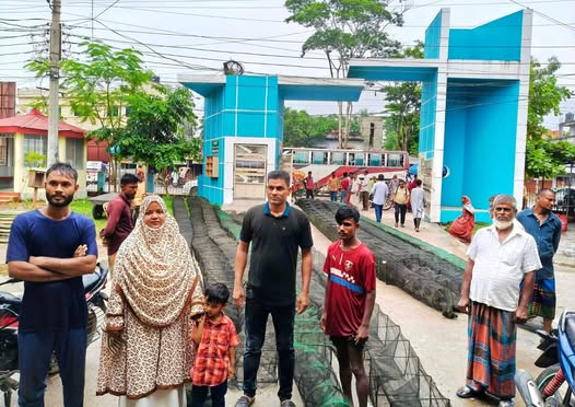 ঈশ্বরগঞ্জে অভিযানে ৬০০ মিটার নিষিদ্ধ চায়না দুয়ারি জাল জব্দ