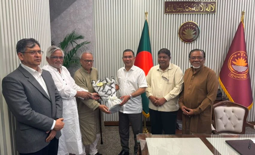 প্রধানমন্ত্রীর সঙ্গে বিএনপির স্থায়ী কমিটির নতুন ৪ সদস্যের সাক্ষাৎ