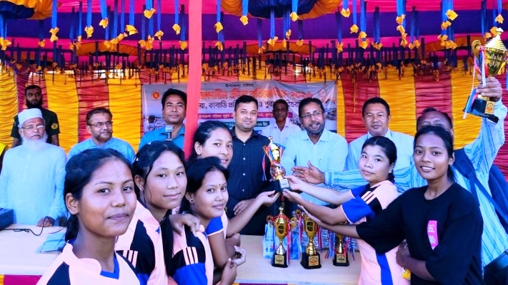 দুর্গাপুরে উৎসবমুখর পরিবেশে স্কুল-মাদ্রাসার গ্রীষ্মকালীন ক্রীড়া প্রতিযোগিতার সমাপনী