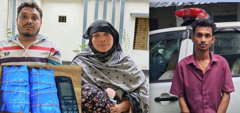 যশোরে ৪ হাজার ইয়াবাসহ মা-ছেলেসহ আটক ৩