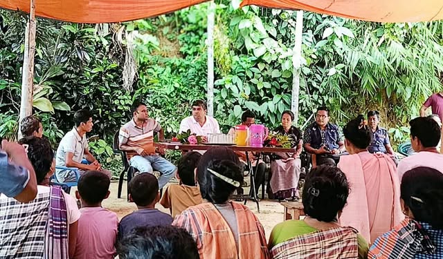 কুলাউড়ায় পানপুঞ্জি পরিদর্শনে পুলিশ, দোষীদের আইনের আওতায় আনার আশ্বাস