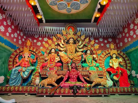 আজ মহাসপ্তমী তিথি হলেও আগামীকাল মহাসপ্তমী বিহিত পূজা
