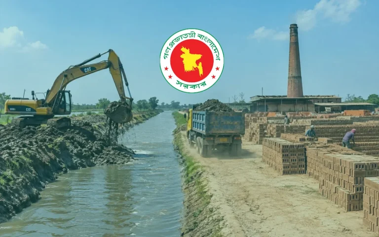 কৃষিজমির টপসয়েল রক্ষায় নতুন উদ্যোগ : খাল খননের মাটি যাবে বৈধ ইটভাটায়
